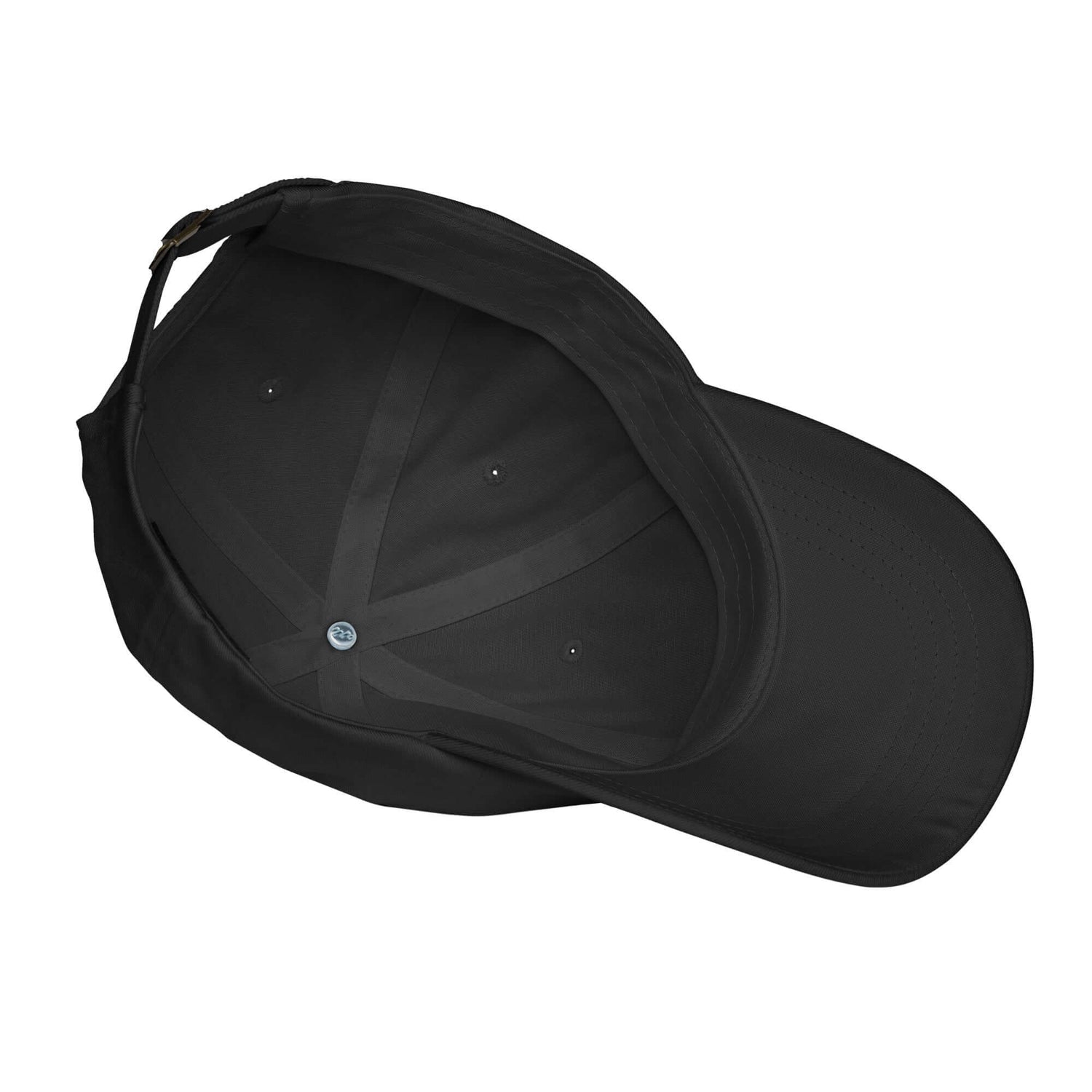 Top view of a black corner cap jnjdjdnbjnddbnksckn showcasing interior details and structure.