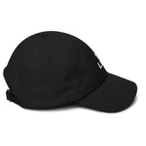 corner cap jnjdjdnbjnddbnksckn in black with structured front and adjustable strap.