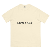 LOWKEYSLY tee ivory - LOW KEY front